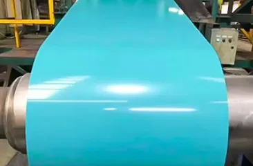 Rouleaux en acier prélaqués avec revêtement coloré pour toiture