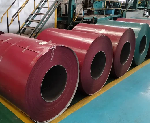 Color Coated Rolls Prepainted Steel Coil For Roofing