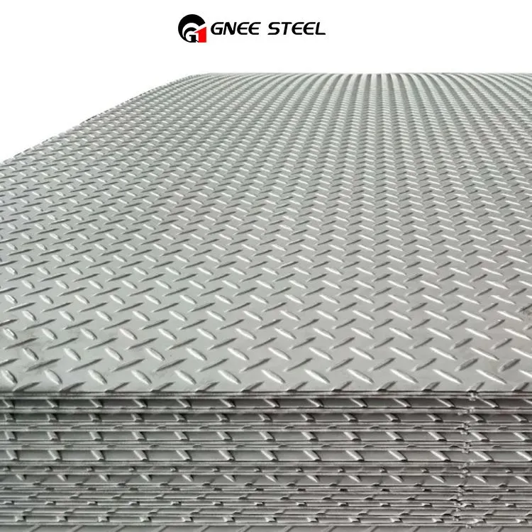 Tôle d'acier inoxydable à relief diamanté