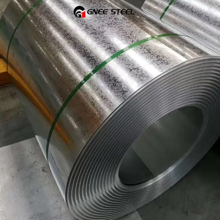 Bobine d'acier galvanisée A653 zinguée