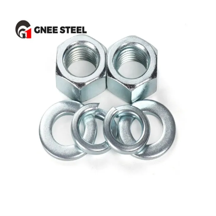 Écrous hexagonaux galvanisés DIN934