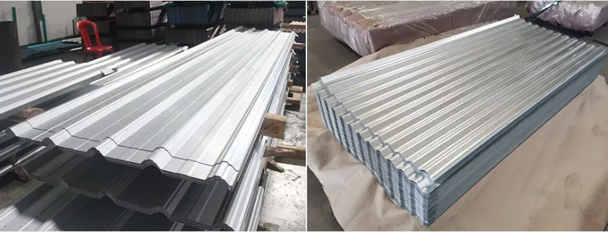 Aluzinc Corrugated Roofing Sheets DX51D + AZ150 Aluzinc Corrugated Roofing Sheets DX51D + AZ150