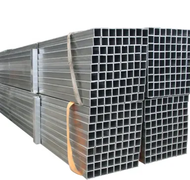 Tube carré ondulé galvanisé Q195