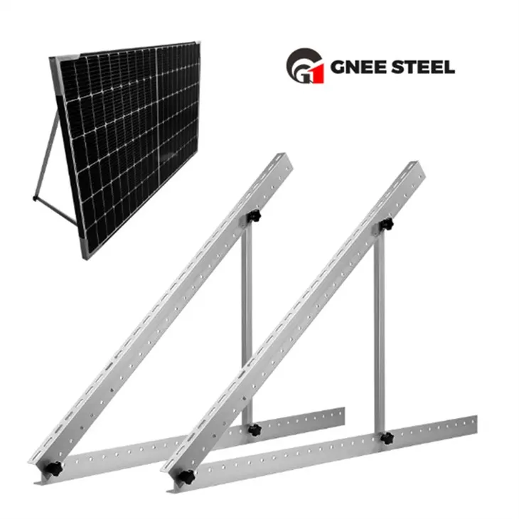 Support photovoltaïque de toit trépied