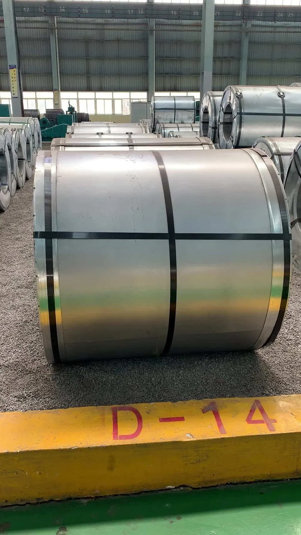 Zn30 Zn40 Zn150 Z200 Z275g Gi bobines G60 G90 bobine en acier galvanisé